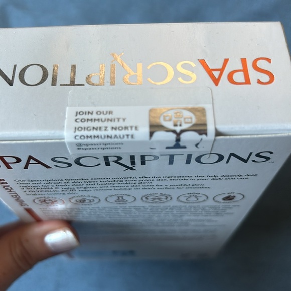 NIB Spascriptions Brightening Hydrogel Under Eye Pads - Picture 3 of 3